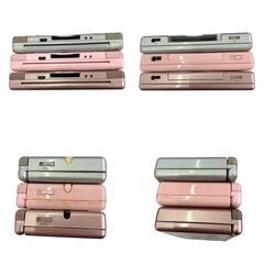 186000 現状品 Nintendo 任天堂 ニンテンドウ DS　Lite USG-001　  ミックス　（レッド、ピンク、シルバー、ロゼ） 6点まとめ売り [1000027781219]の画像
