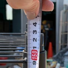 美品！スチールラック 5段 棚 J-8の画像