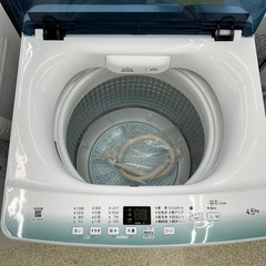 リユースのサカイ東金店 Haier 洗濯機 21年製 4.5kg TJ14075の画像