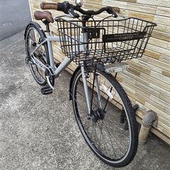 中古自転車 6段変速 435MM シティクロス軽整備済み 防犯登録対応 町田市 相模原市 MM830の画像