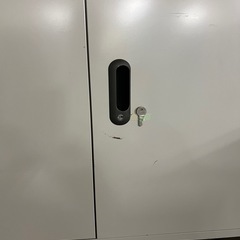 プラス製　スチールキャビネット　上下3 鍵付　おまけ付きの画像