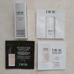 【未使用】Dior サンプルセット② 香水＆美容液＆ファンデーション＆日焼け止めの画像