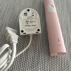 PHILIPS フィリップス 電動歯ブラシ ソニッケアー パステルピンク　新品未使用ブラシ付きの画像