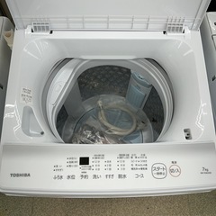 リユースのサカイ東金店 TOSHIBA 洗濯機 24年製 7kg TJ14078の画像