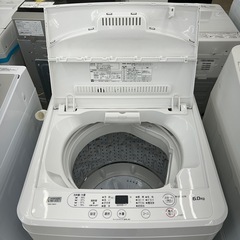 リユースのサカイ東金店 YAMADA 洗濯機 21年製 6kg TJ14080の画像
