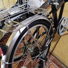 折りたたみ自転車 室内保管美品♪  雨天未使用☆早い者勝ち♪の画像