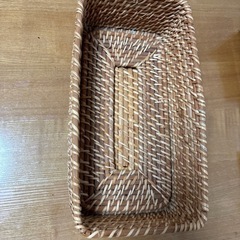無印良品ティッシュケースの画像