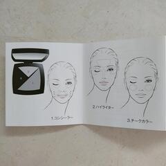 【数回使用】CHANEL パレット エサンシエル 180 ローズ ペタル コンシーラー ハイライト チークの画像