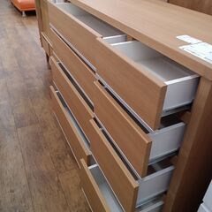 ★リユースのサカイ水戸店★チェストライトブラウンH97×D42×W126クリーニング済みMT5269の画像