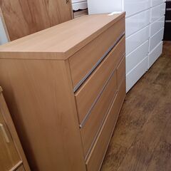 ★リユースのサカイ水戸店★チェストライトブラウンH97×D42×W126クリーニング済みMT5269の画像