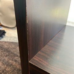 おしゃれなガラステーブルの画像
