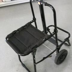0822-006 折りたたみ式 キャリーカート 座面付きの画像