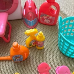おもちゃランドリーセットの画像