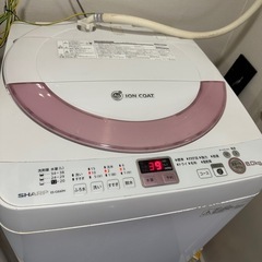 【8/23日AMまで処分】SHARP 洗濯機 14年製　無料の画像