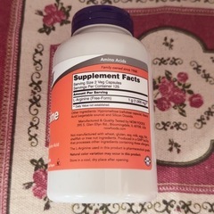 L-アルギニン 1000mg 120粒 ナウフーズ アミノ酸 Now Foods L-Arginine の画像