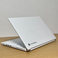 【美品】東芝 dynabook✨白 SSD256GB Office2021付♪の画像