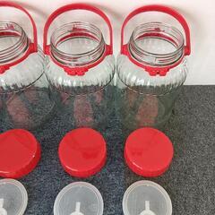 東洋佐々木ガラス 保存容器 果実酒びん 4リットル 5号 4000ml 　未使用品　4個セットの画像