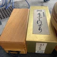 米櫃　おひつ　大小　鰹節削りの画像
