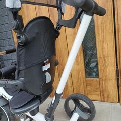 BTM trike　4way 三輪車　手押し棒付きの画像