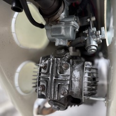 ホンダ　aa01カブ 50→キタコ75 黄色登録プチカスタムレストアの画像