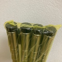 新品　スチールラック　ポール4本の画像