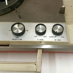 0822-023 東芝ポータブルレコードプレイヤーの画像