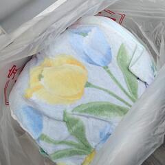 中古タオルケット　梱包などにの画像