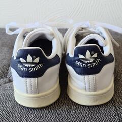 adidas STAN SMITH M20325 23.0cm ホワイト ネイビーの画像