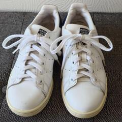adidas STAN SMITH M20325 23.0cm ホワイト ネイビーの画像