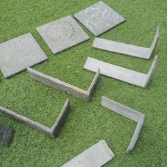 タイル　DIY  ガーデニングの画像