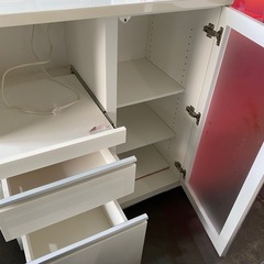 週末のみ営業しております⭐️ キッチンボード　レンジ台付きの画像