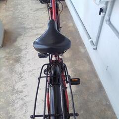 自転車ママチャリの画像