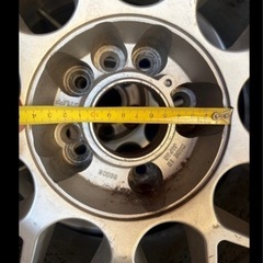 マルチ穴　アルミホイル　2本セット　タイヤつき　225/45R17の画像