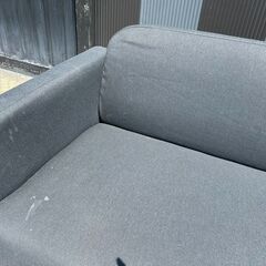 2人掛けソファ安くお譲りします。の画像