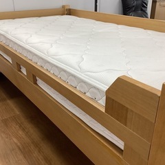 シングルベッド【町田市再生家具】250110の画像