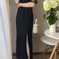 【美品 50%オフ】キルティングショルダーバッグ バニティ2Wayホワイトの画像