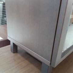★リユースのサカイ日立店★HJ7479  キャビネット ダークブラウン H83×D40×W80 クリーニング済み の画像