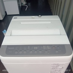 🉐TH001 送料設置無料　Panasonic　洗濯機　7㌔　人気モデルの画像