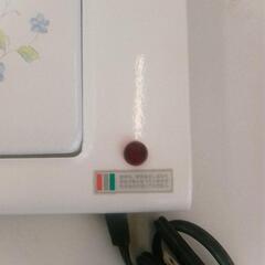 レトロ 保温トレー 加温トレー花柄 100V 90W 丸山技研の画像