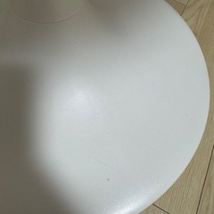 美品　IKEA ドクスタ　テーブル白の画像