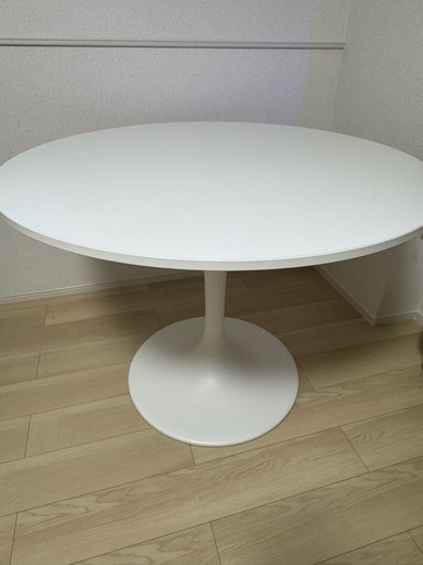 最終値下げ即取引可【大阪引き取り】美品　IKEA ドクスタ　テーブル白