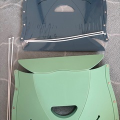 【新品】折りたたみチェア Lサイズ 2個の画像