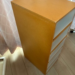 　無印　5段収納　引き出し　の画像
