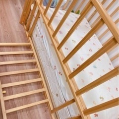 KATOJI ベビーベッド(マットレス無し)の画像