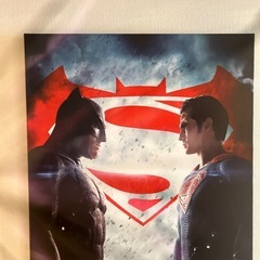 ウォールアート　バットマンvsスーパーマン　の画像