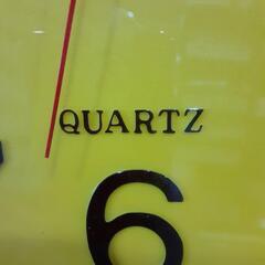 Quartz　アナログ掛け時計の画像