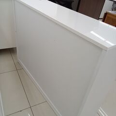 ★リユースのサカイ日立店★HJ7483  収納棚 ホワイト H87.5×D32.5×W120 クリーニング済み の画像