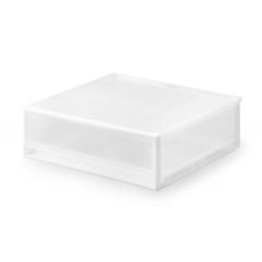 【予約済】無印良品 ポリプロピレン収納ケース ワイド小の画像
