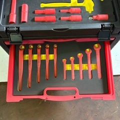 絶縁工具セット／T-EV／スクリュードライバー／ディープソケット／片口メガネレンチ／スナップオン／工具セット／スナップオン／工具セットの画像