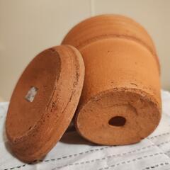中古品【鉢植と受皿　5号】の画像